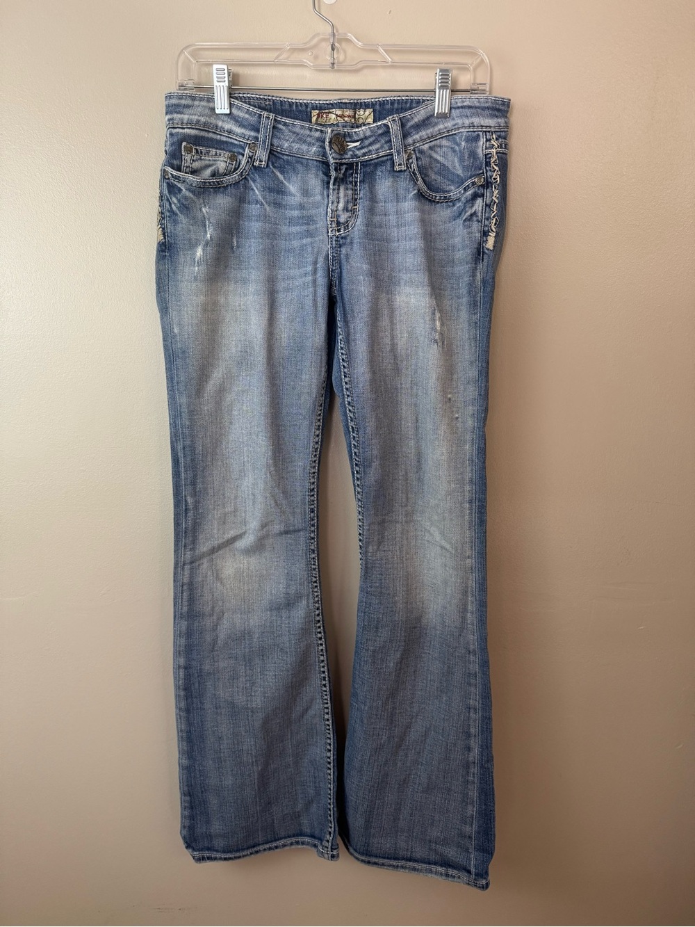 BKE The Buckle Y2K Sabrina Stretch Jeans 27 X 31 1/2 - Picture 2 of 6